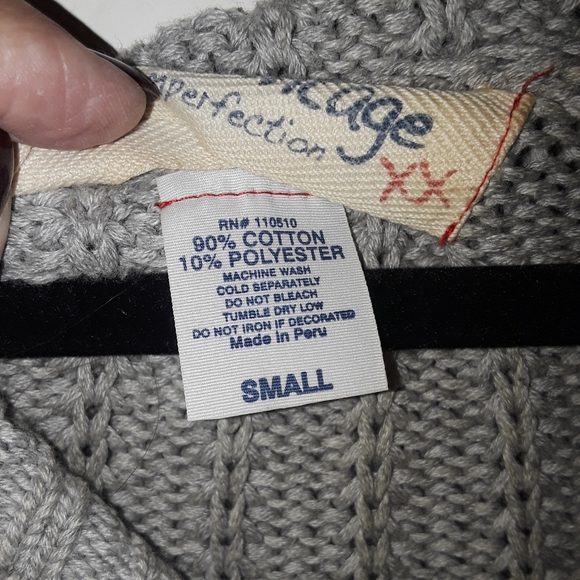 SWEATER DISTRESSED Project Vintage Distressed Hooded Sweater - Picture 4 of 8